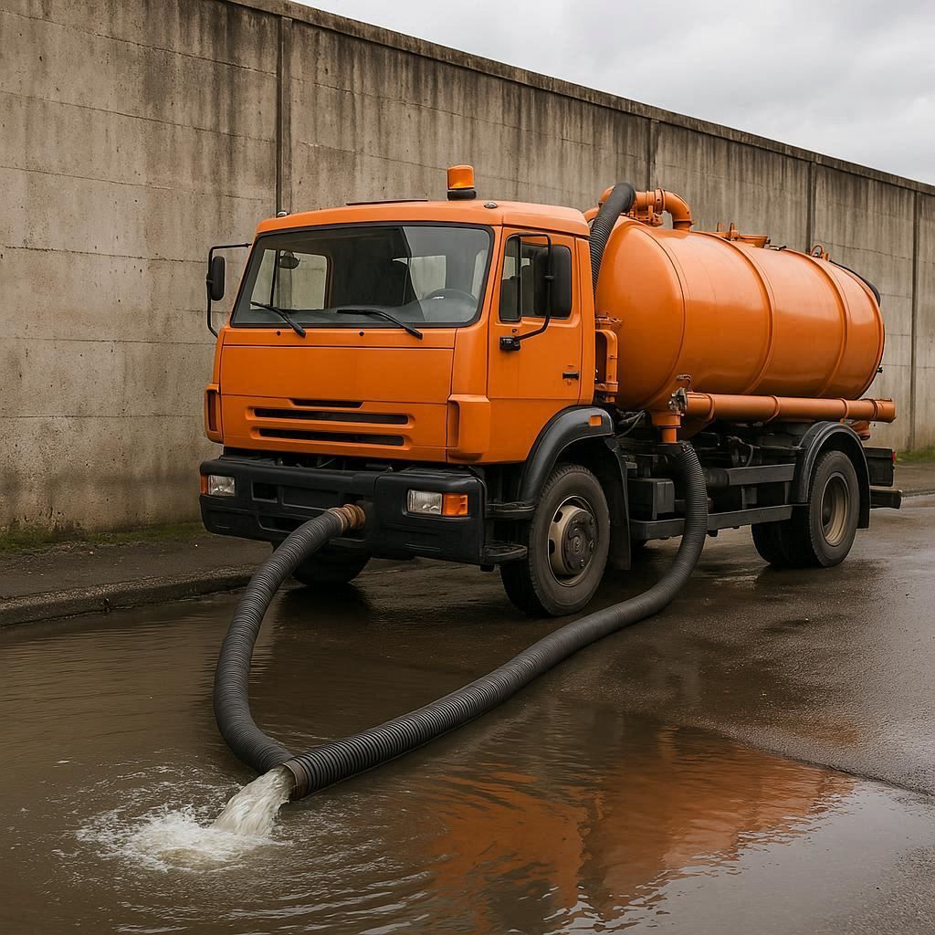 Откачка воды в Челябинске