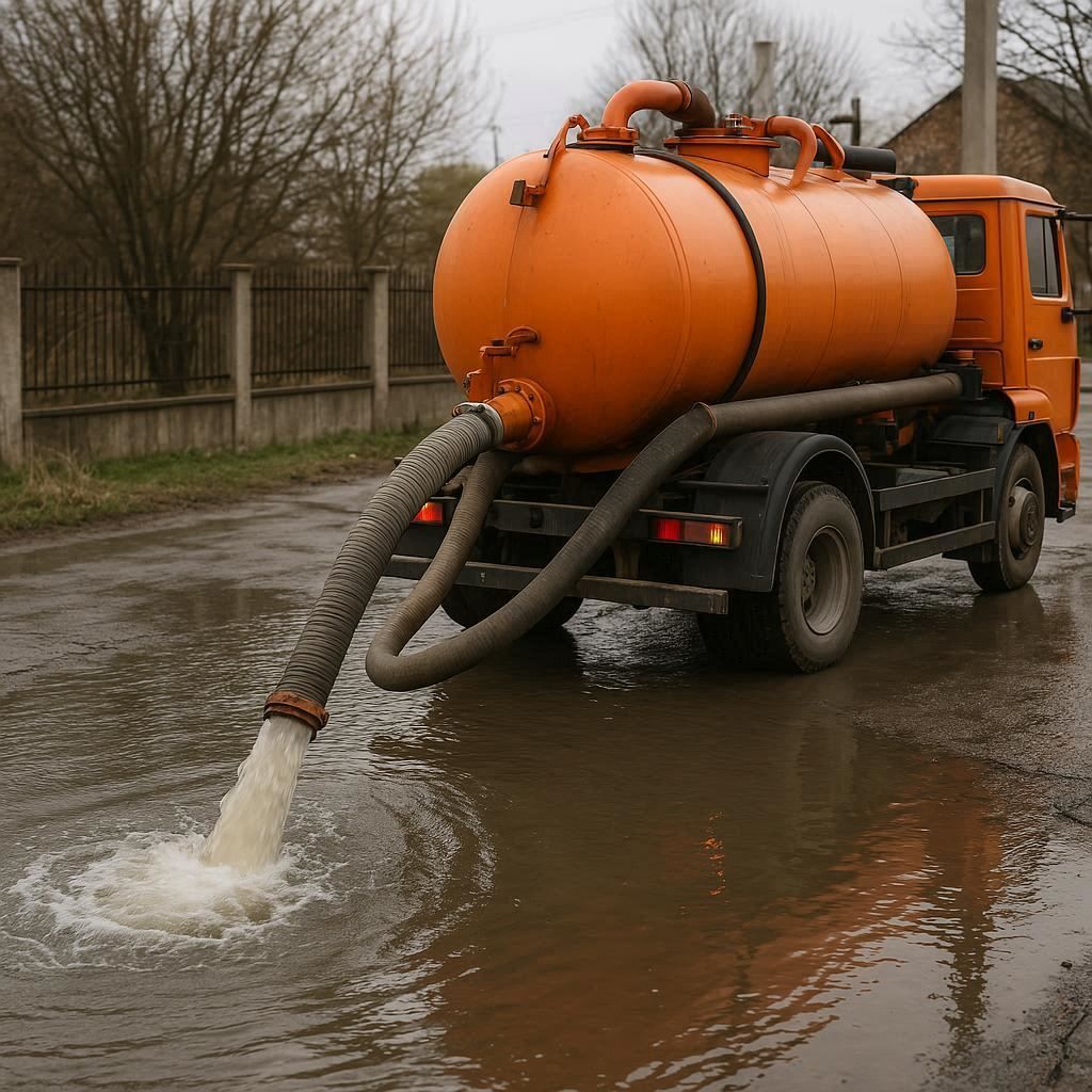 Откачка воды в Челябинске